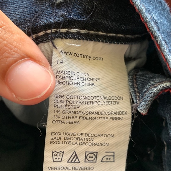 Tommy Hilfiger- Medium Wash Skinny Jeans size 14 - Picture 7 of 8